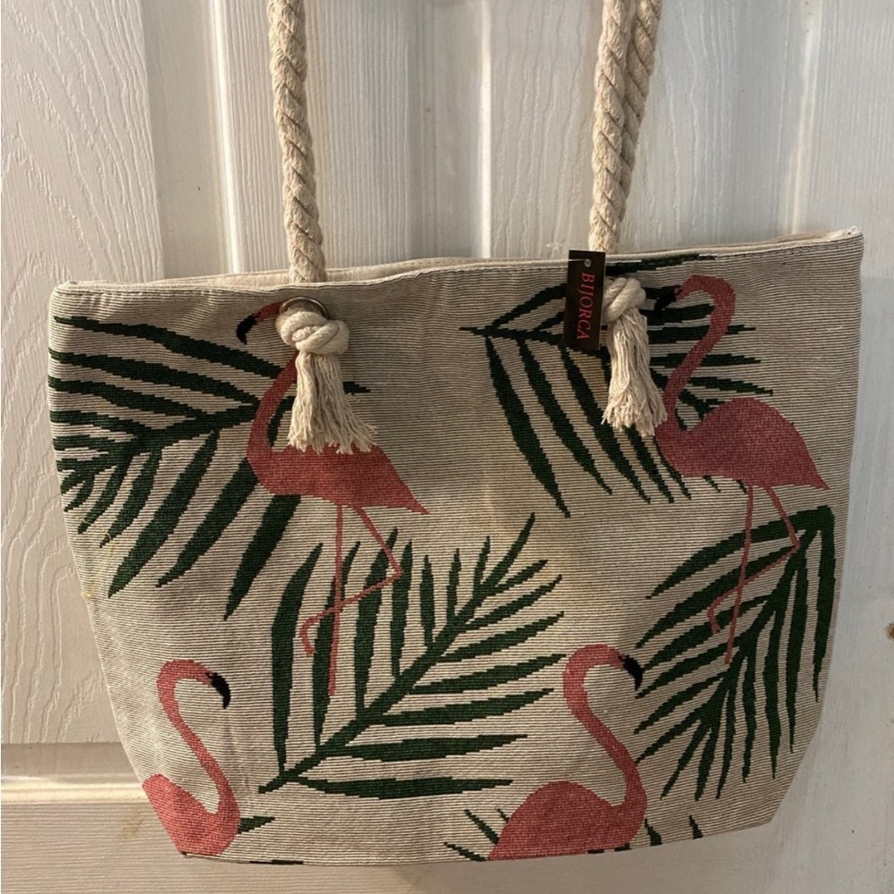 Beautiful flamingo bag